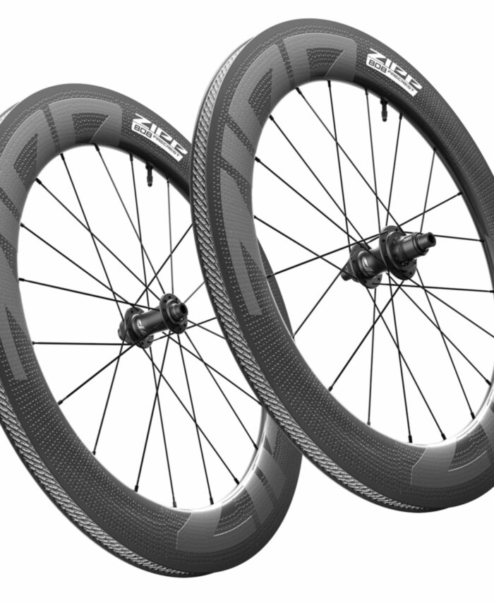 ZIPP 808 FIRECREST DISC tubeless hookless Laufradsatz Centerlock 12x100 / 12x142mm