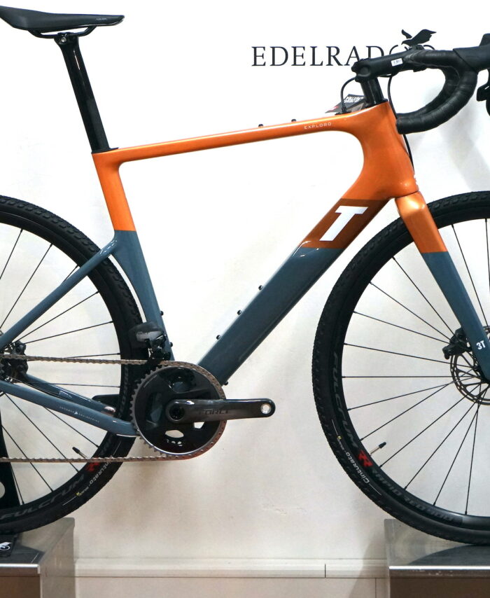 3T Exploro RACE Sram Force AXS 2x12 (2023) - RACE MAX orange/grey