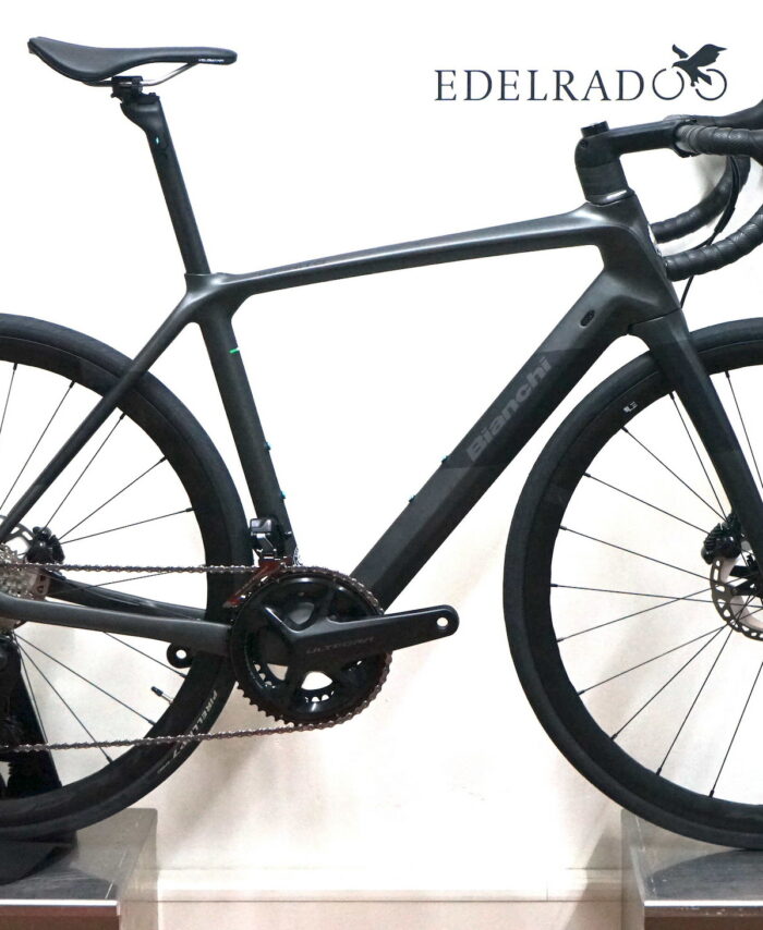 Bianchi Infinito CV Ultegra Di2 2x12  YSBZ5 IB - Soft Black/Black Full Matt