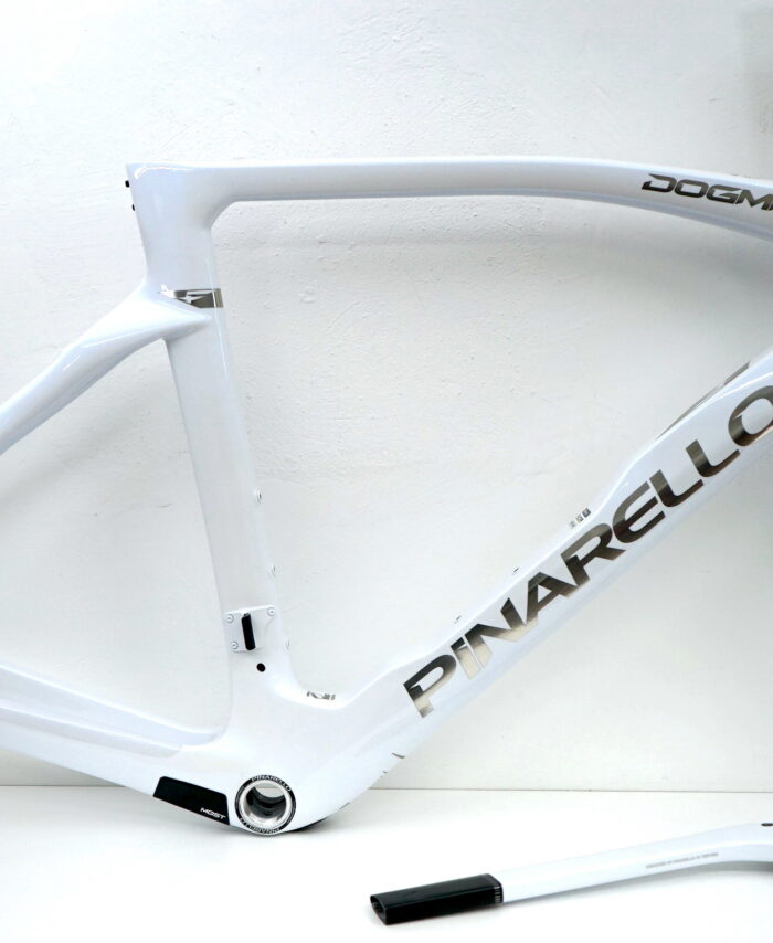 Pinarello Dogma F Rahmenset crystal white CB632 | Rim-Brake / Felgenbremse