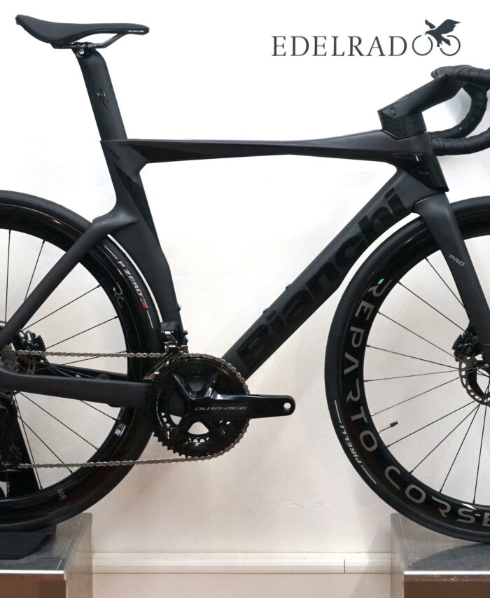 Bianchi OLTRE PRO Dura Ace Di2 2x12 (2024) YTB07I XE Black matt / Black glossy