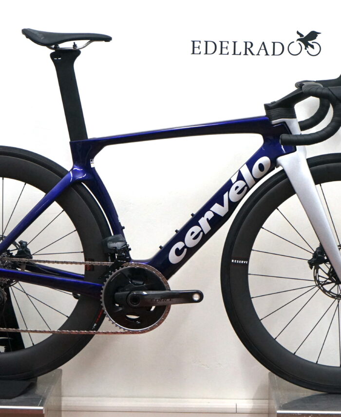 Cervelo S5 Disc Sram Force AXS 2x12 (2023) saphir/ice