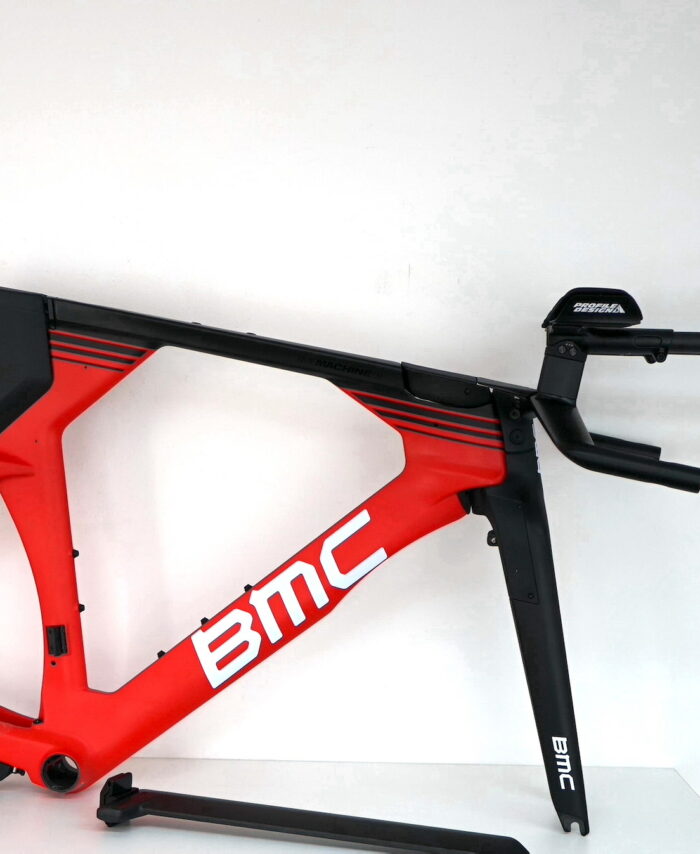 BMC TimeMachine 01 rim-brake Rahmenset (Triathlon) team-red
