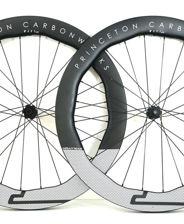Princeton Carbonworks WAKE 6560 Evolution black-white Centerlock Discbrake / Laufradsatz