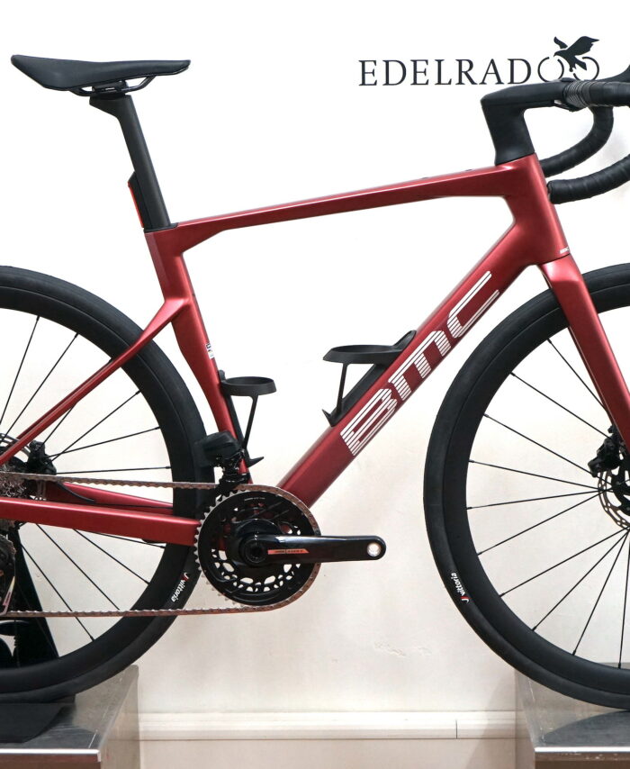 BMC Roadmachine 01 THREE metallic red brown / white (2024) Sram Force AXS